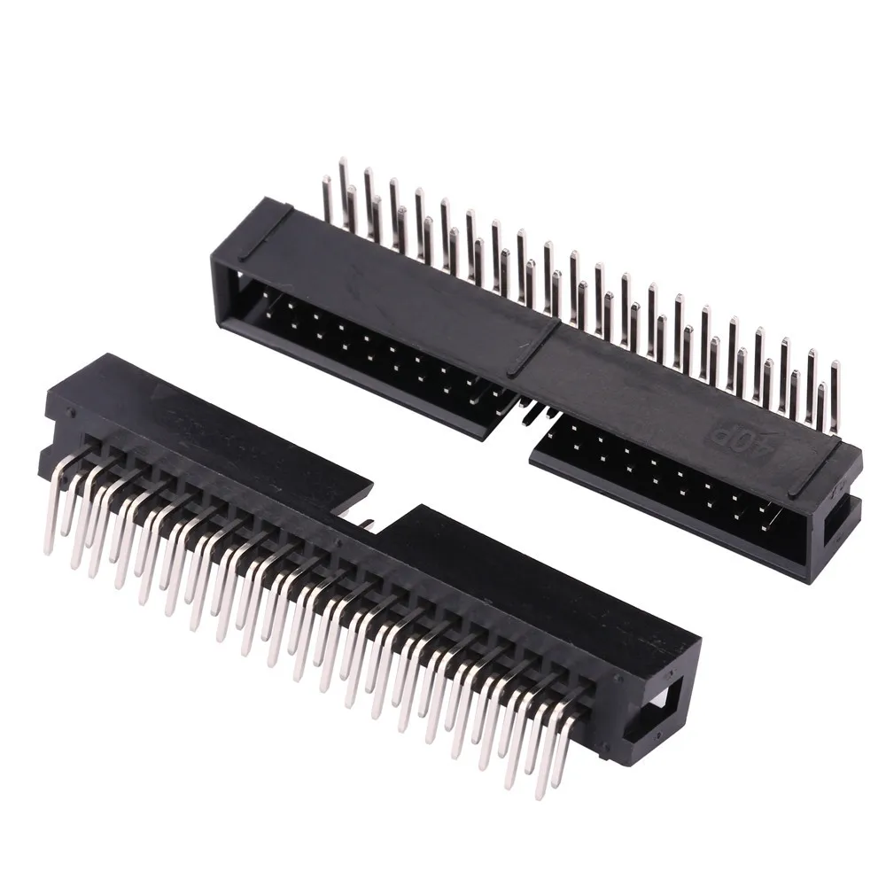 Fc 6/8/10/12/14/16/18/20/24/26/30/34/40/50/60/64pin 2,54mm Pitch Buchse IDC-Buchse Anschluss band kabel DC3 Header Stecker