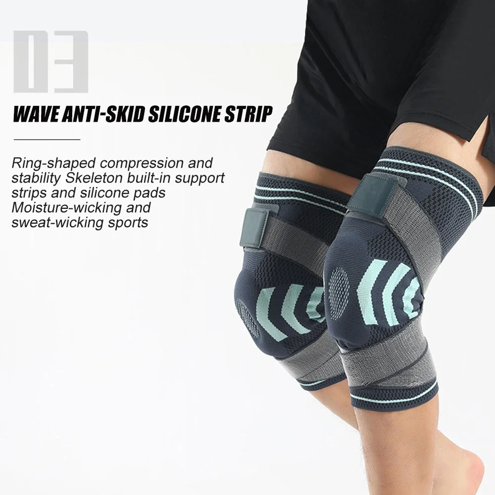 Knee Compression Sleeve Knee Wrap for Arthritis, Meniscus Tear, Weightlifting, Running, Joint Pain Relief Knee Brace Support