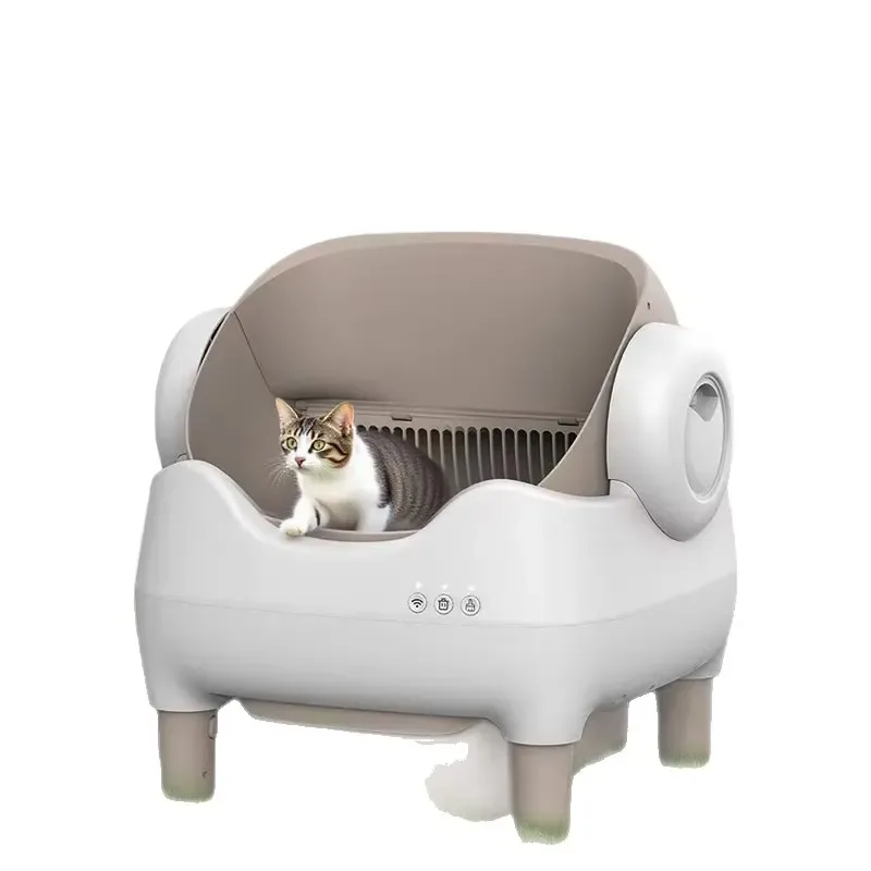 STLF Automatic box Smart toilet Self-cleaning WiFi application control PP material Large capacity Round suitable for