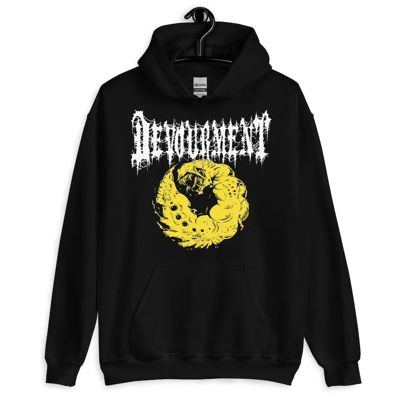 

Devourment Hoodie, Brutal Death Metal Sweatshirt, Slam Band Merch, Extreme Pullover, Texas , Metalhead Clothing Gift