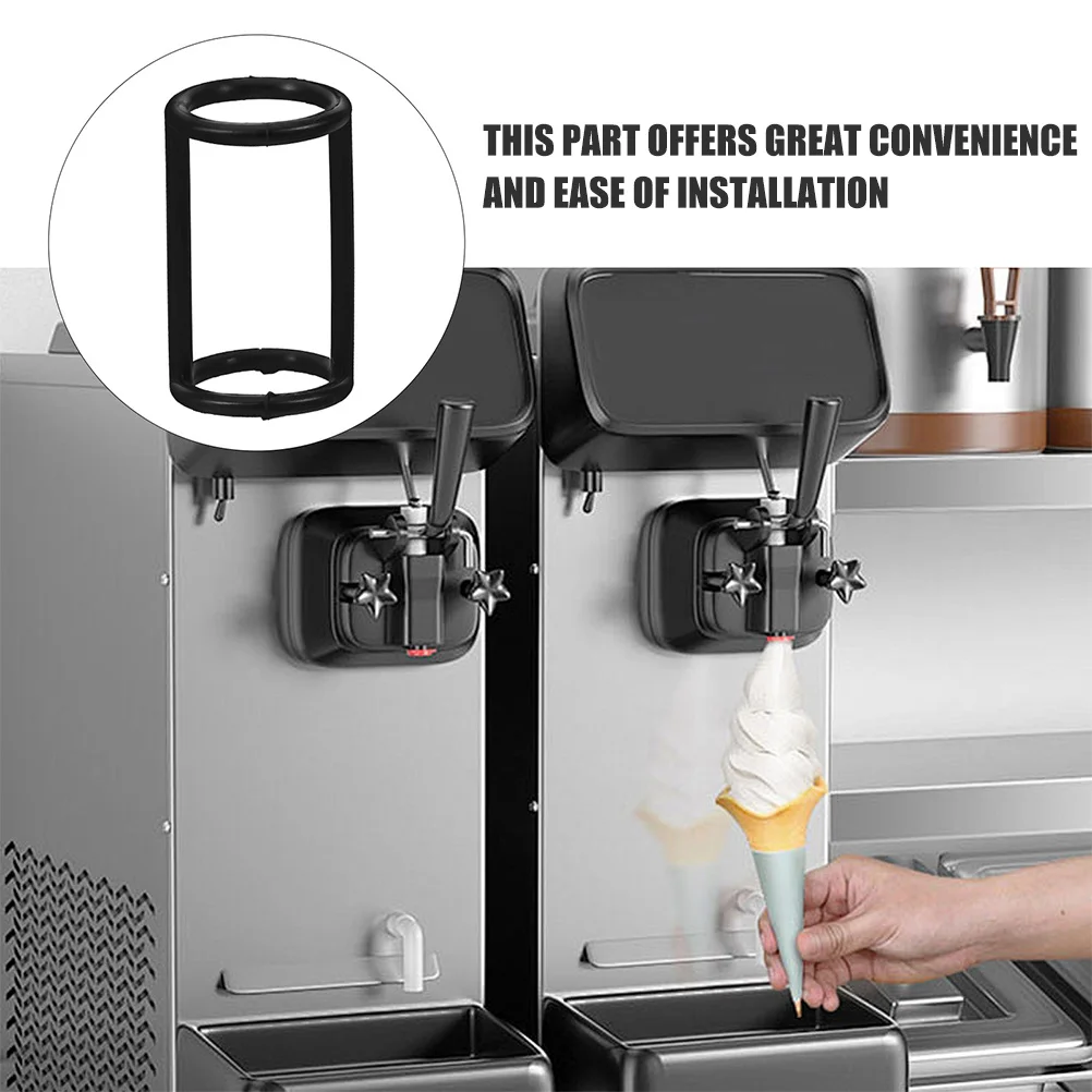 3 قطعة صانع الآيس كريم العالمي حلقات الختم ملحقات موثوقة لطول العمر والكفاءة منع التسريبات الحفاظ على المذاق النقي #5
