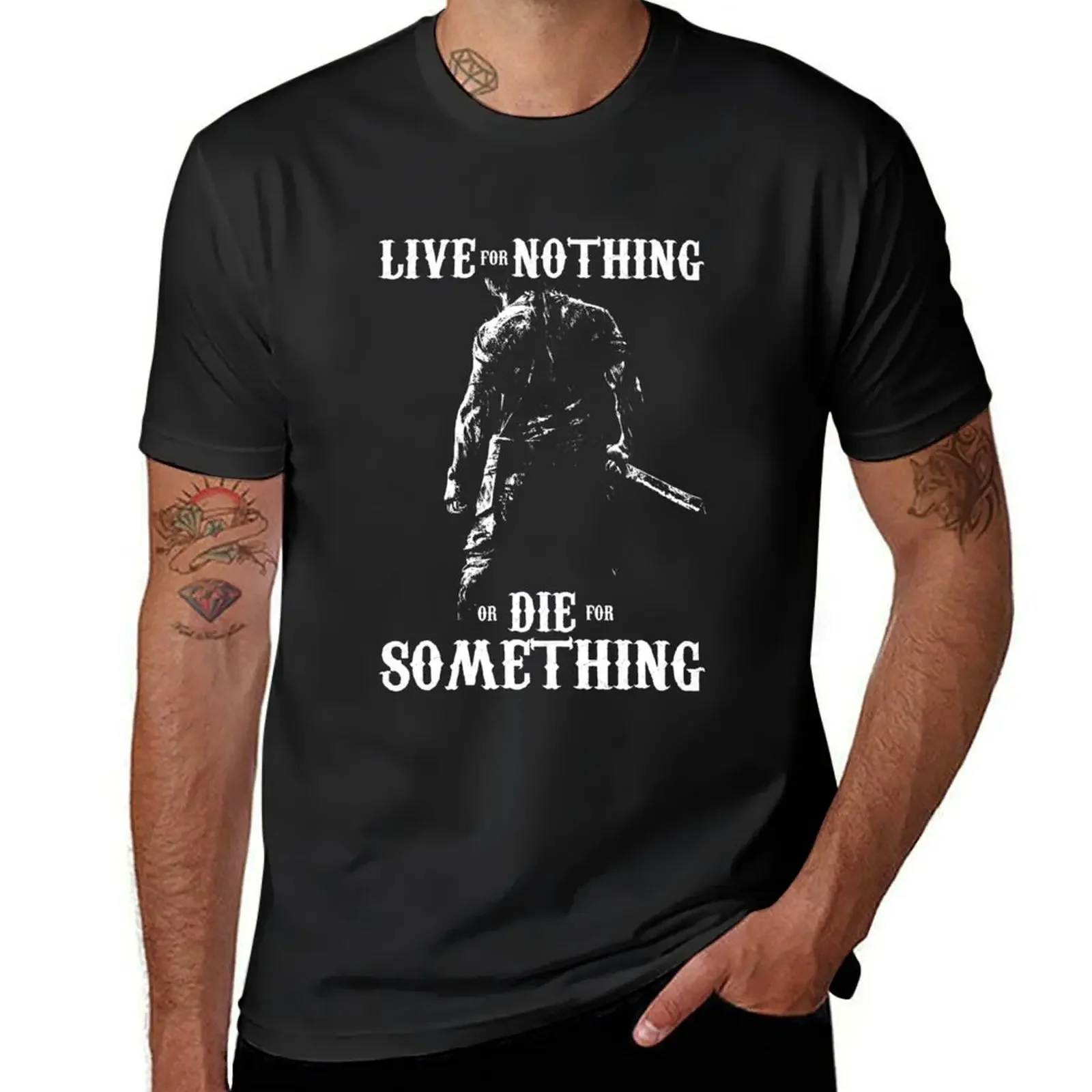 

Art Like for nothing or die for something gift T-Shirt funny costumes sublime sports fans t shirts men