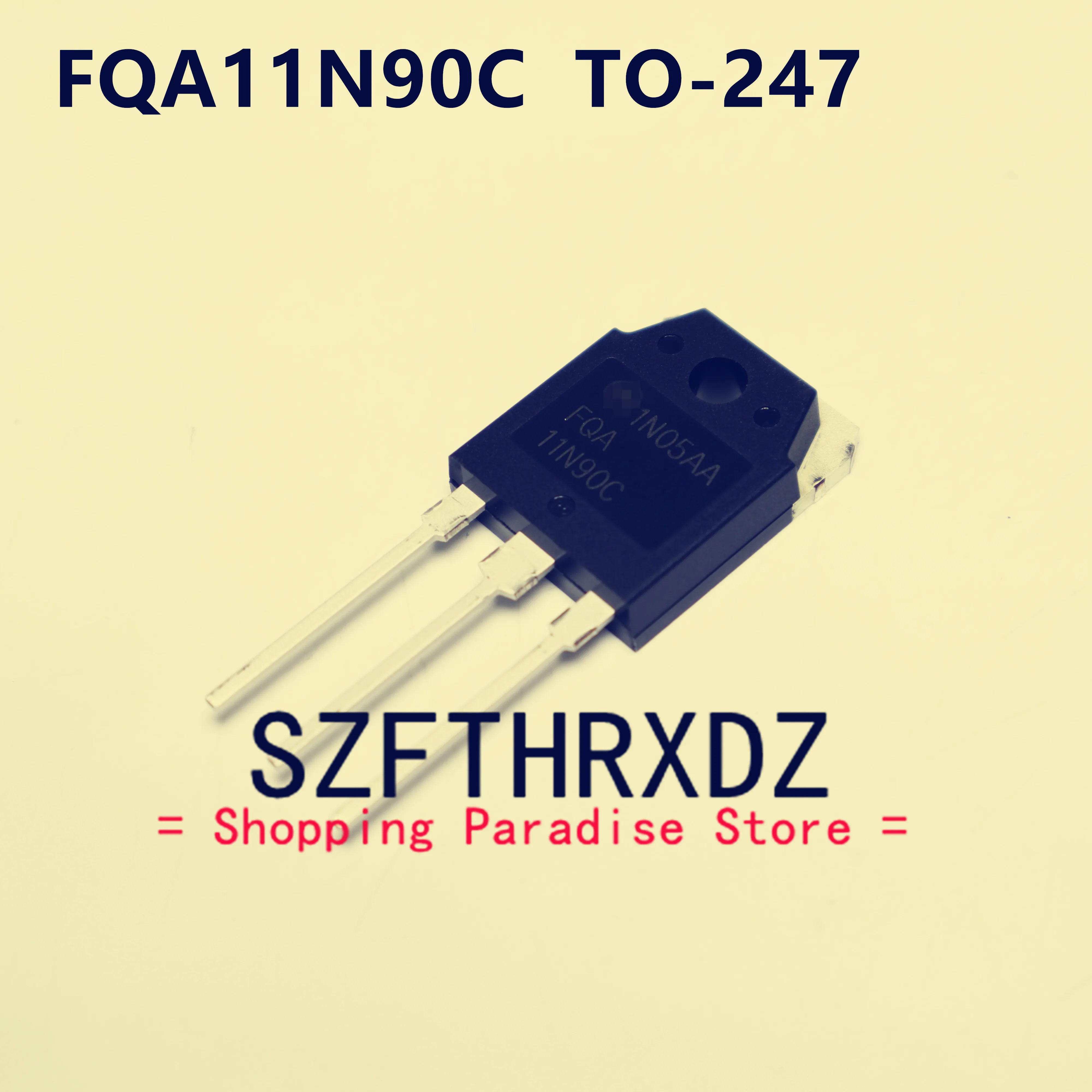 

SZFTHRXDZ 10pcs 100% new imported original FQA11N90C 11N90 TO-247 field effect transistor MOS fittings 11A 900V