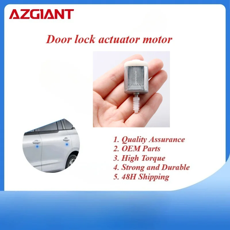 

AZGIANT Car door lock motor for VW Transporter T25 MK3/Transporter T4 MK4/EuroVan/Vanagon DC12V 477982 VD315119 Locking System