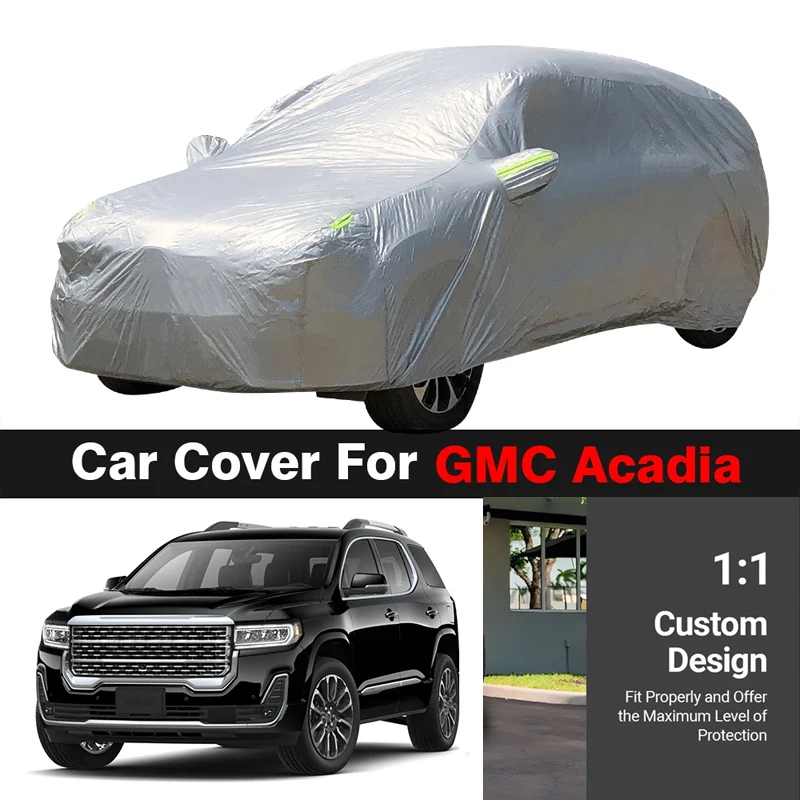 

Outdoor Car Cover For GMC Acadia 2006-2021 SUV Anti-UV Sun Shade Rain Snow Fog Resistant Cover Dust Proof