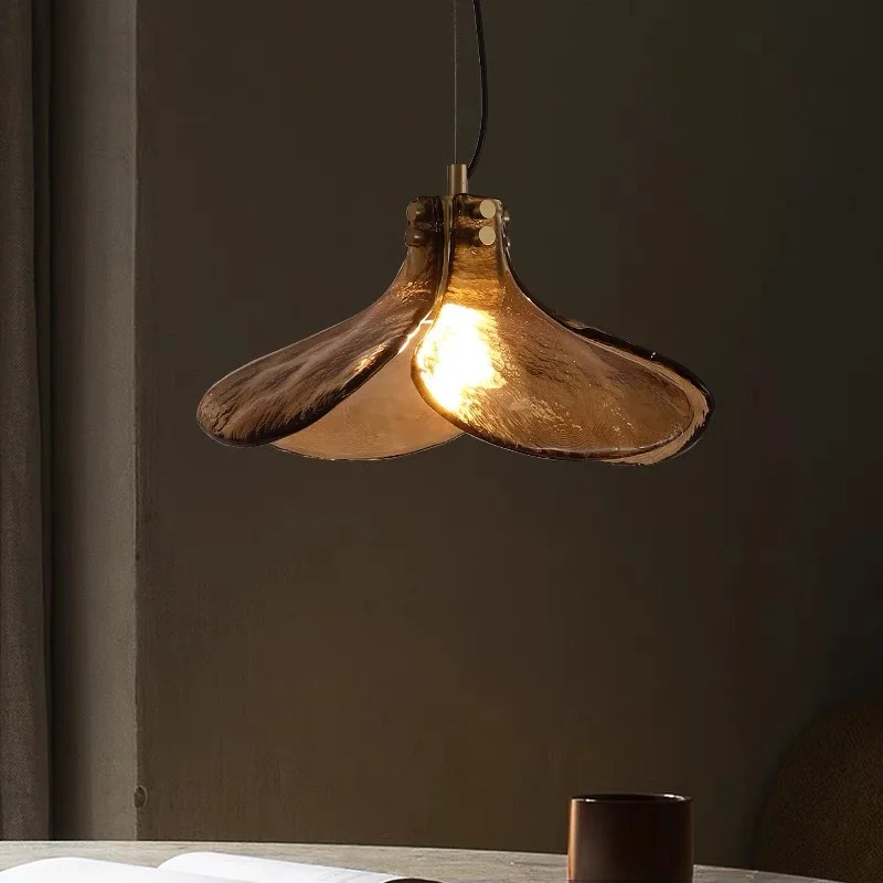 

Vintage LED Glass Pendant Light for Loft Home Bedroom Bar Restaurant Coffee Book Bar Chandelier Room Decor lamparas chandelier