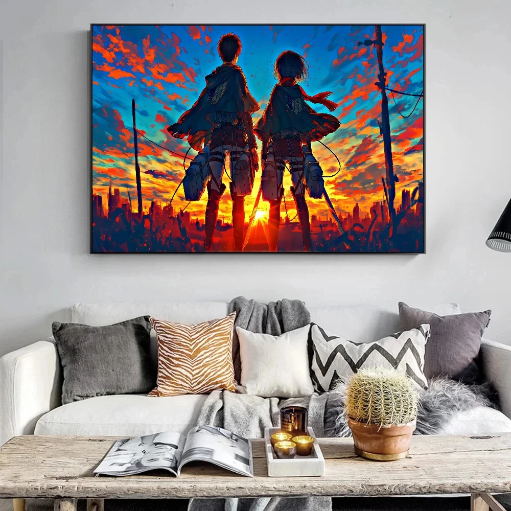 Bandai Anime One Piece Luffy Sanji Nami Poster HD Printed Canvas Painting Suitable for Bar Home Wall Corridor Picture Decoration