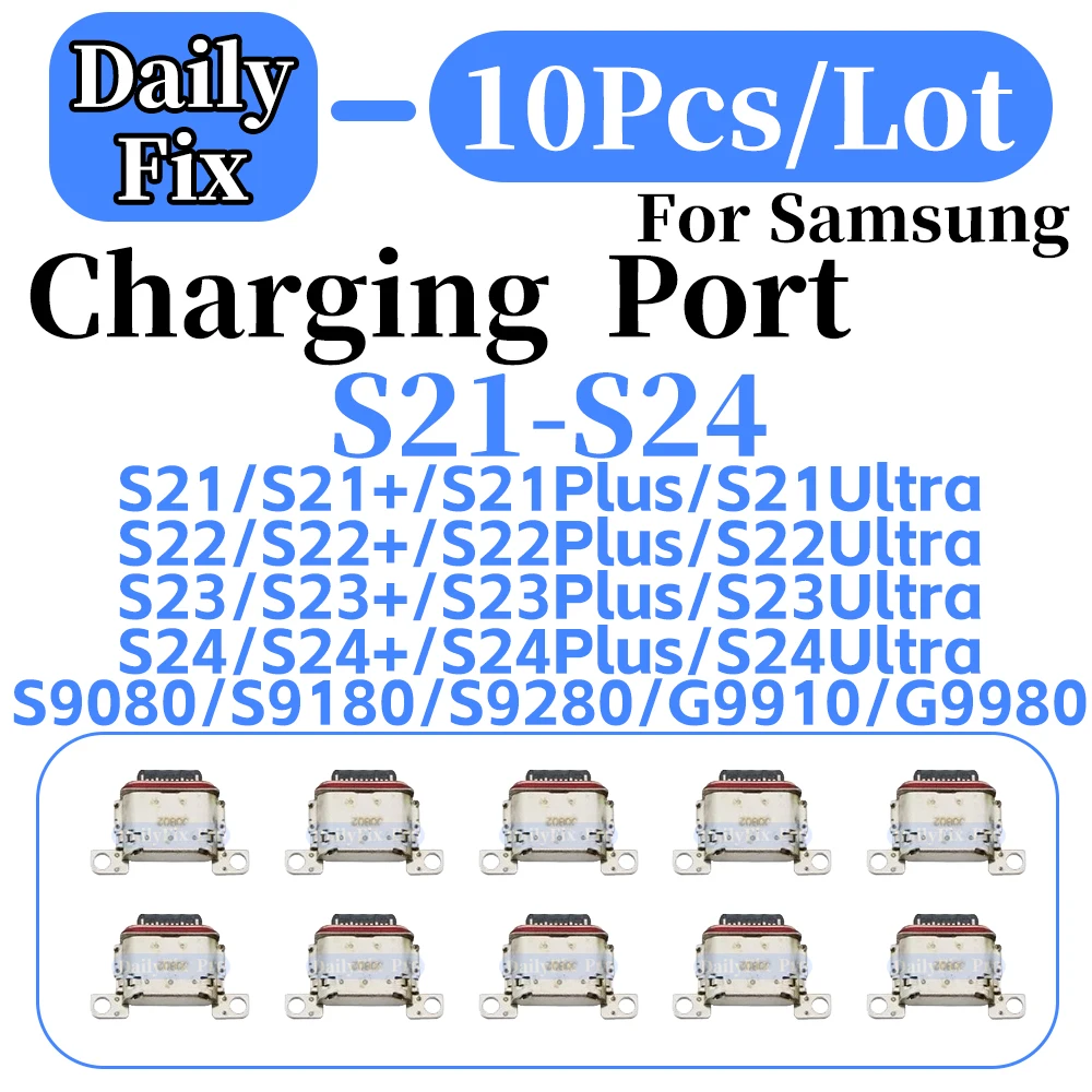 Immagine 7: Adatto per Samsung A10 A20 A30 A40 A50 A60 A52 A53 A54 A55 A72 A73 A11 A02S A30S S21 S22PLUS S23ultra S24 Ricarica inferiore del telefono