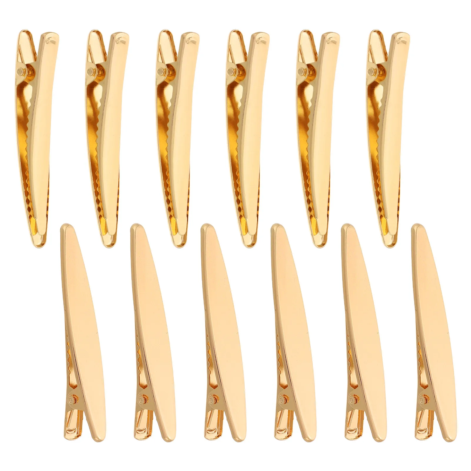 

50Pcs Hairpin Set Gold Hollow Metal Hair Clips DIY Hairdressing Salon Accessories for Women Creative Stylish Hair Barrettes