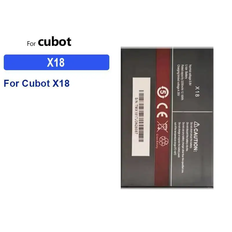 

Надежная замена аккумулятора мобильного телефона 3200 мАч для Cubot X18
