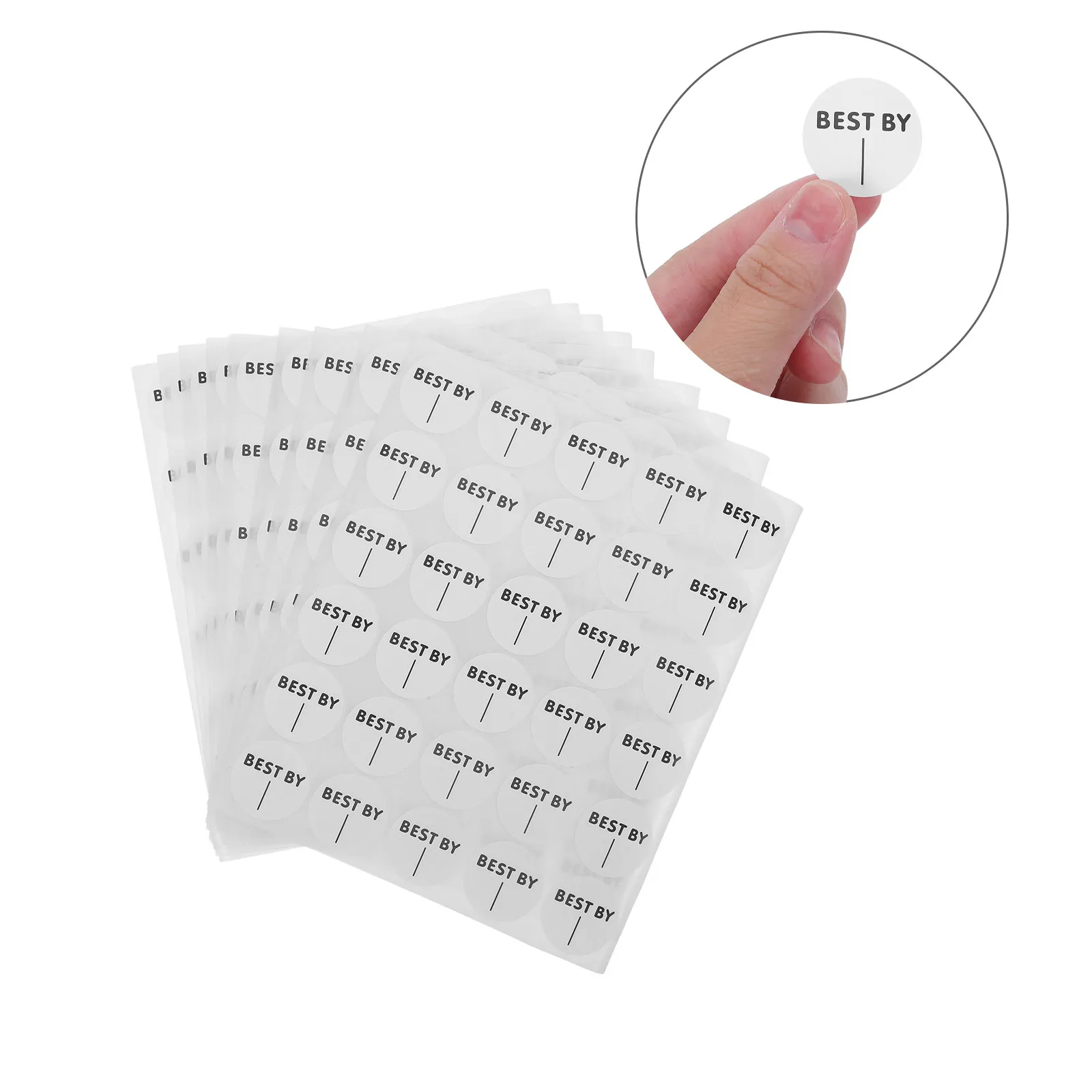 

30Pcs Food Expiry Tracking Labels Best by Date Stickers for Containers Freezer Fridge Restaurant Kitchen Storage Label Stickers