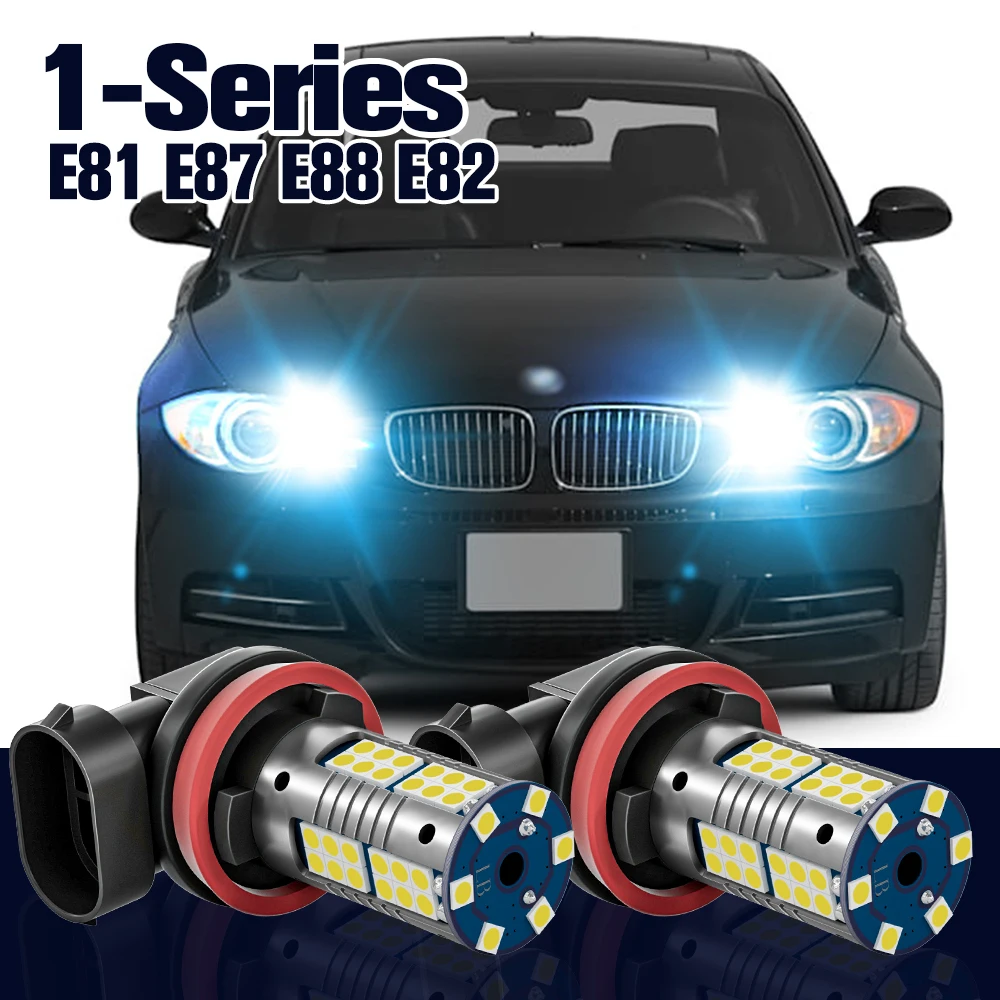 

Daytime Running Light 2pcs LED Lamp DRL For BMW 1 Series E81 E87 E88 E82 Accessories 2006 2007 2008 2009 2010 2011 2012 2013