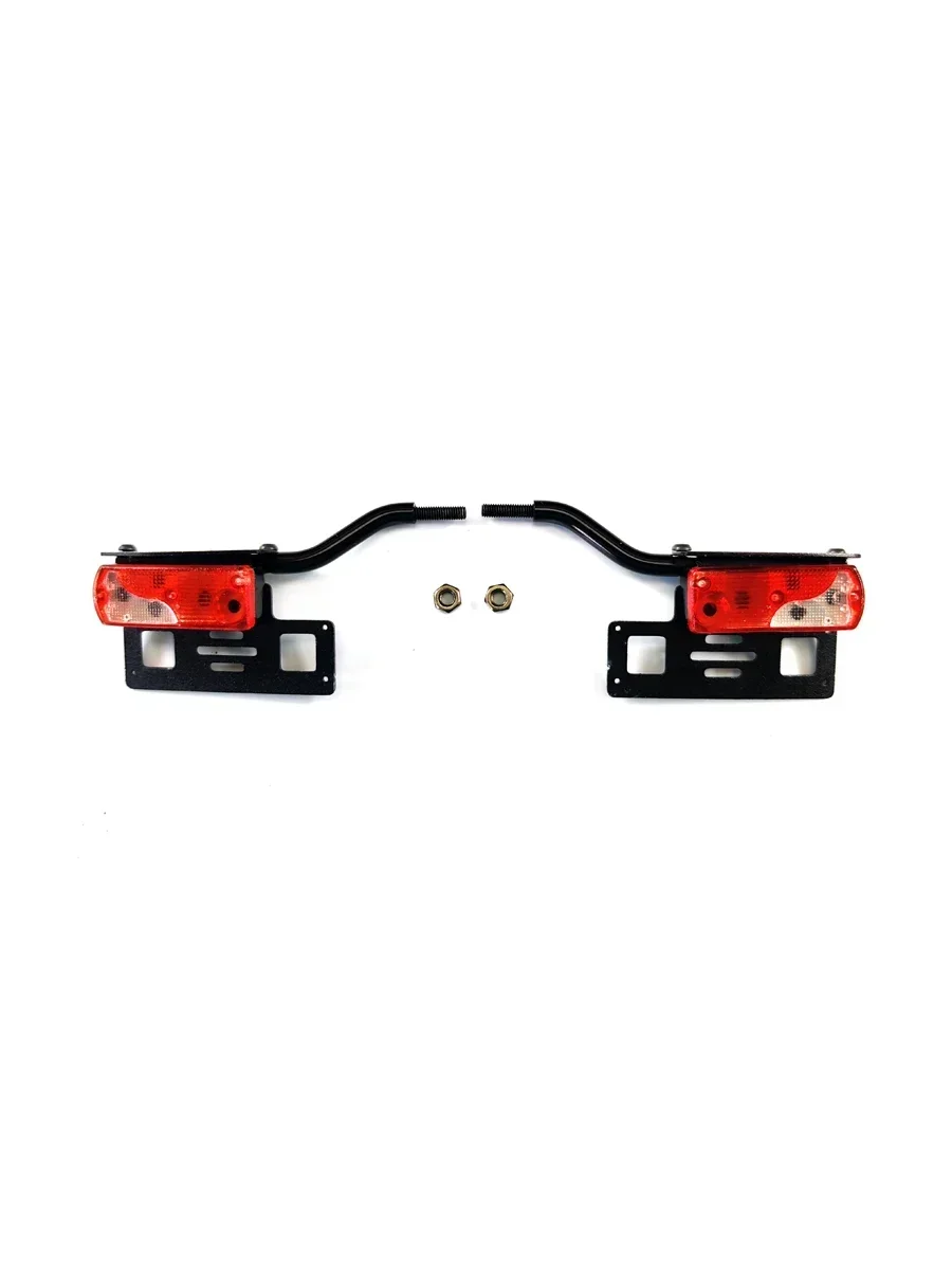 1 Pair Metal Tail Light Holder for 1/14 Tamiya RC Truck Car Scania 770S BENZ MAN Diy Parts Toys