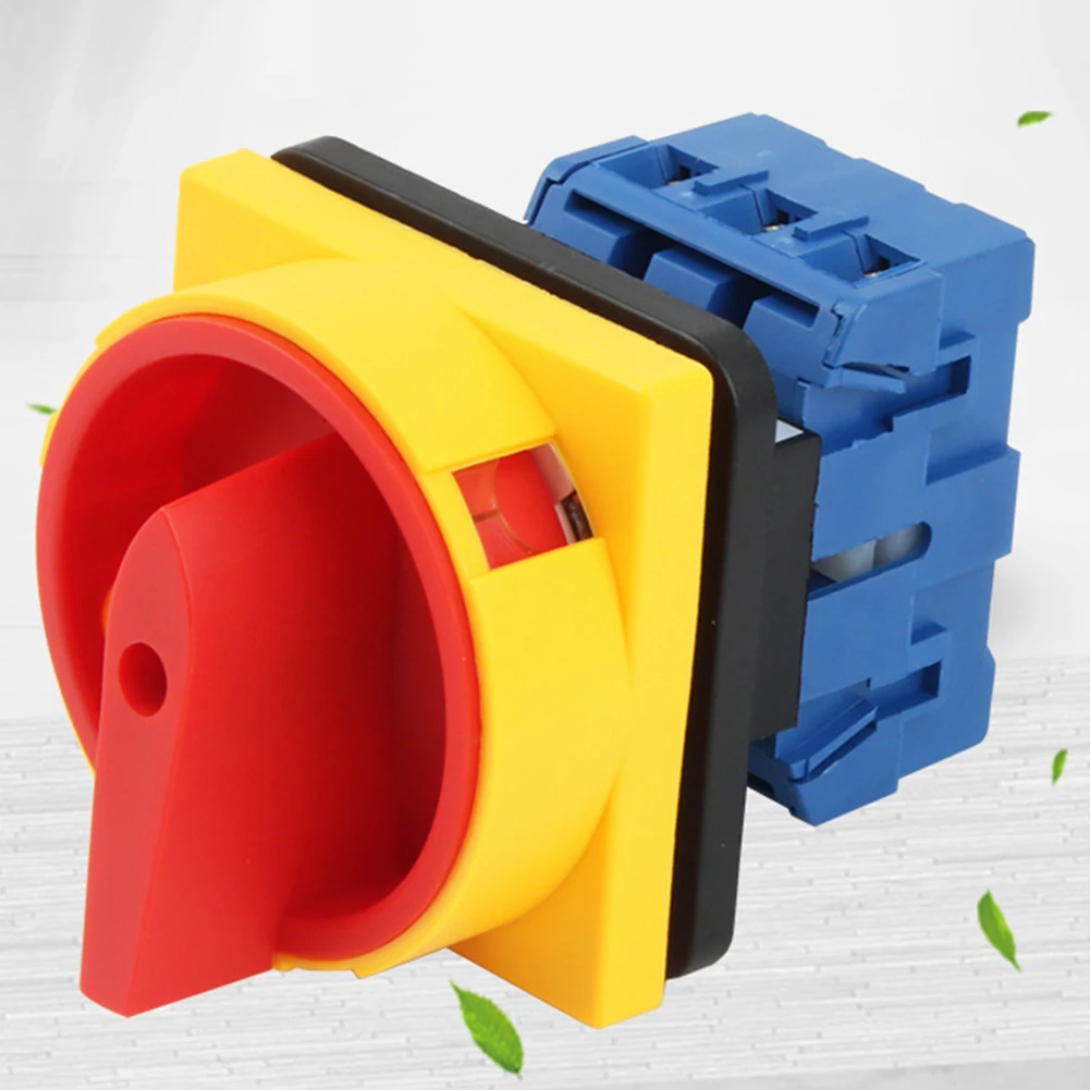 LW30 25A 3P Industrial Grade Rotary Switch for Main Power Isolation HVAC Water Pump Motor Applications 380V 690V