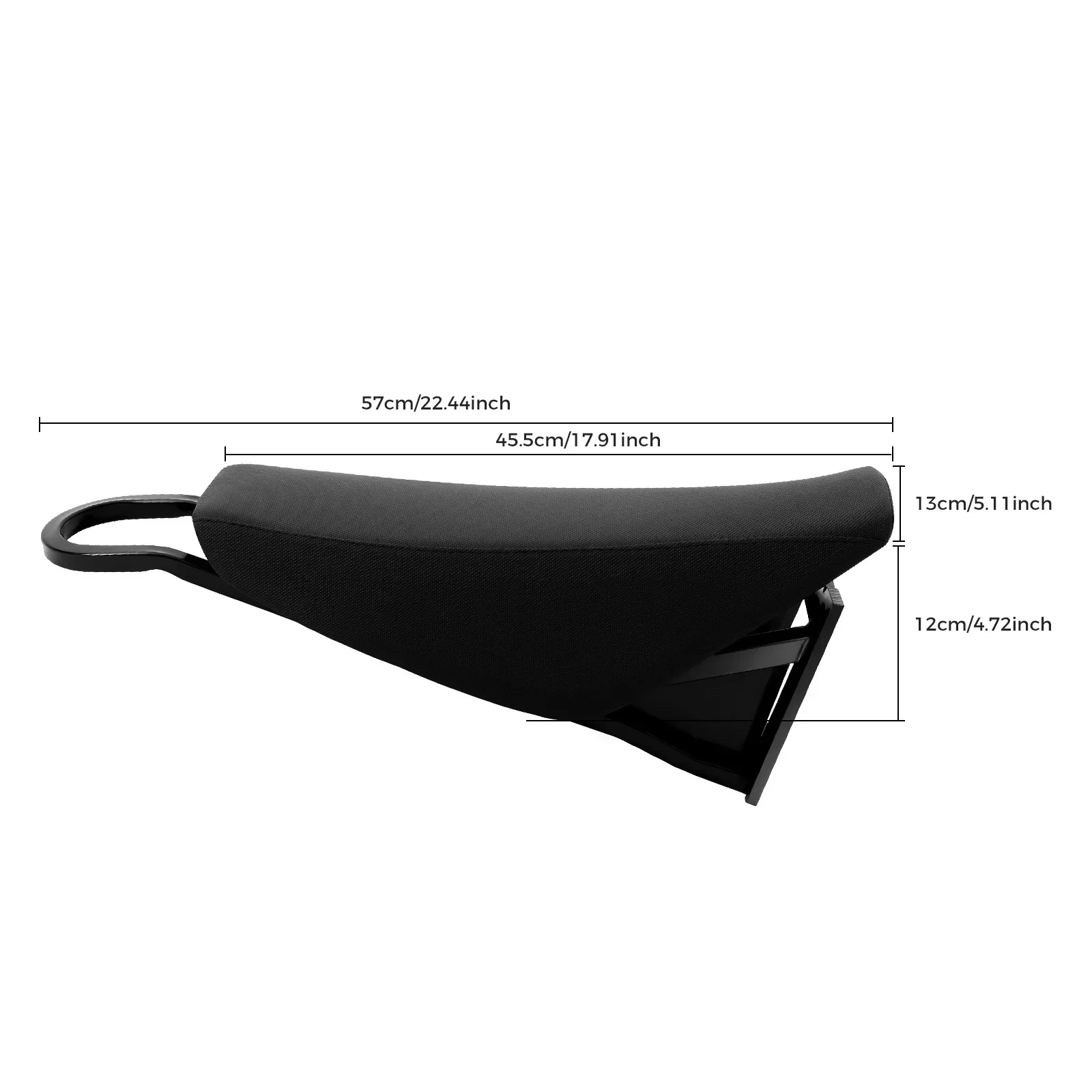 

Motorcycle Style Saddle PU Seat Comfort Wide Big Soft Cruiser E-Bike Saddle For Stealth Bomber Electric Mountain Bike
