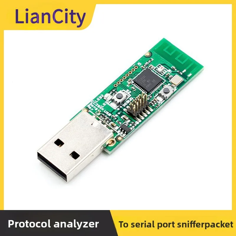 CC2531 Sniffer USB Dongle, Protocol Analyzer Serial Port Packet Sniffer Tool