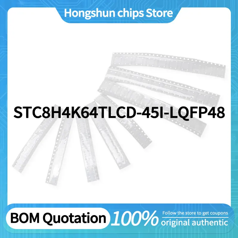 

STC8H4K64TLCD-45I-LQFP48 Standard version