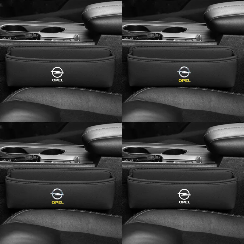 Multifunction Car Seat Gap Organizer Seat Crevice Slot Storage Box for Opel OPC LINE Astra Insignia Corsa Mokka Vectra Zafira