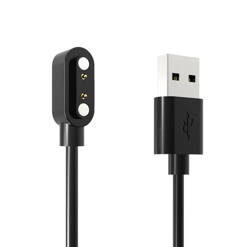 ที่ชาร์จสมาร์ทวอท์ชสาย USB สายชาร์จเร็ว60ซม./23.6นิ้วสายชาร์จ USB ในตัวตัวควบคุมแรงดันไฟฟ้าในตัวและ