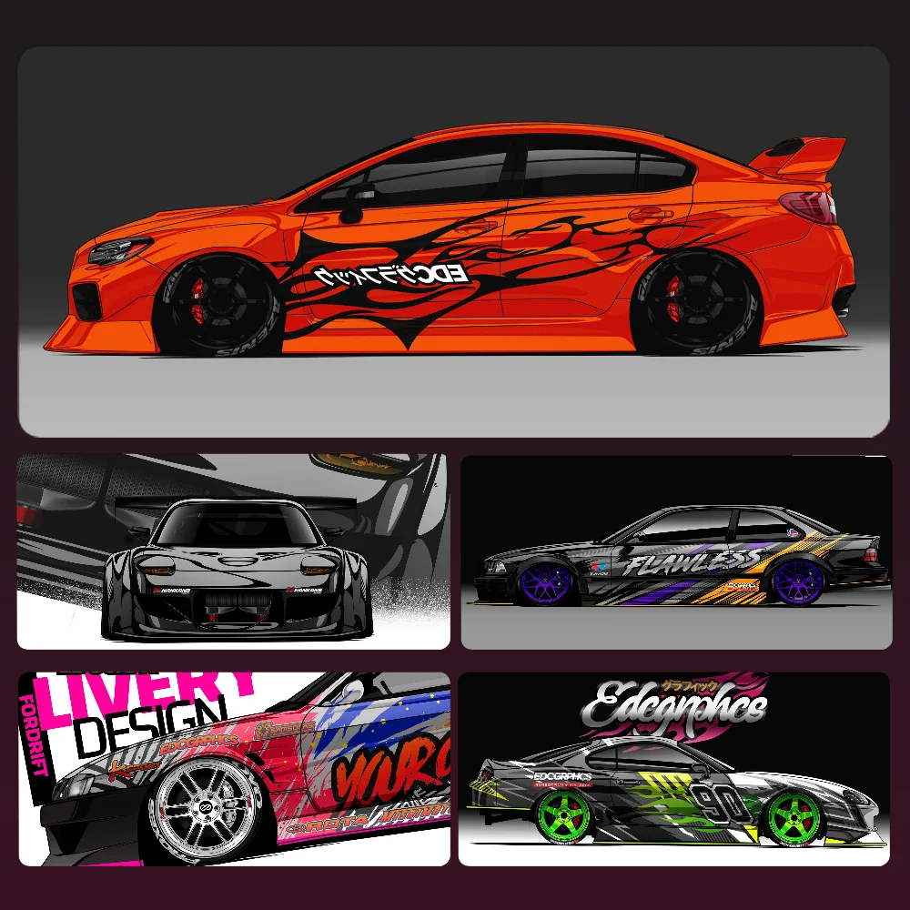 

Japanese Car JDM Mousepad Mouse Mat Desk Mat With Pad Gaming Accessories Prime Gaming XXL Keyboard Pad