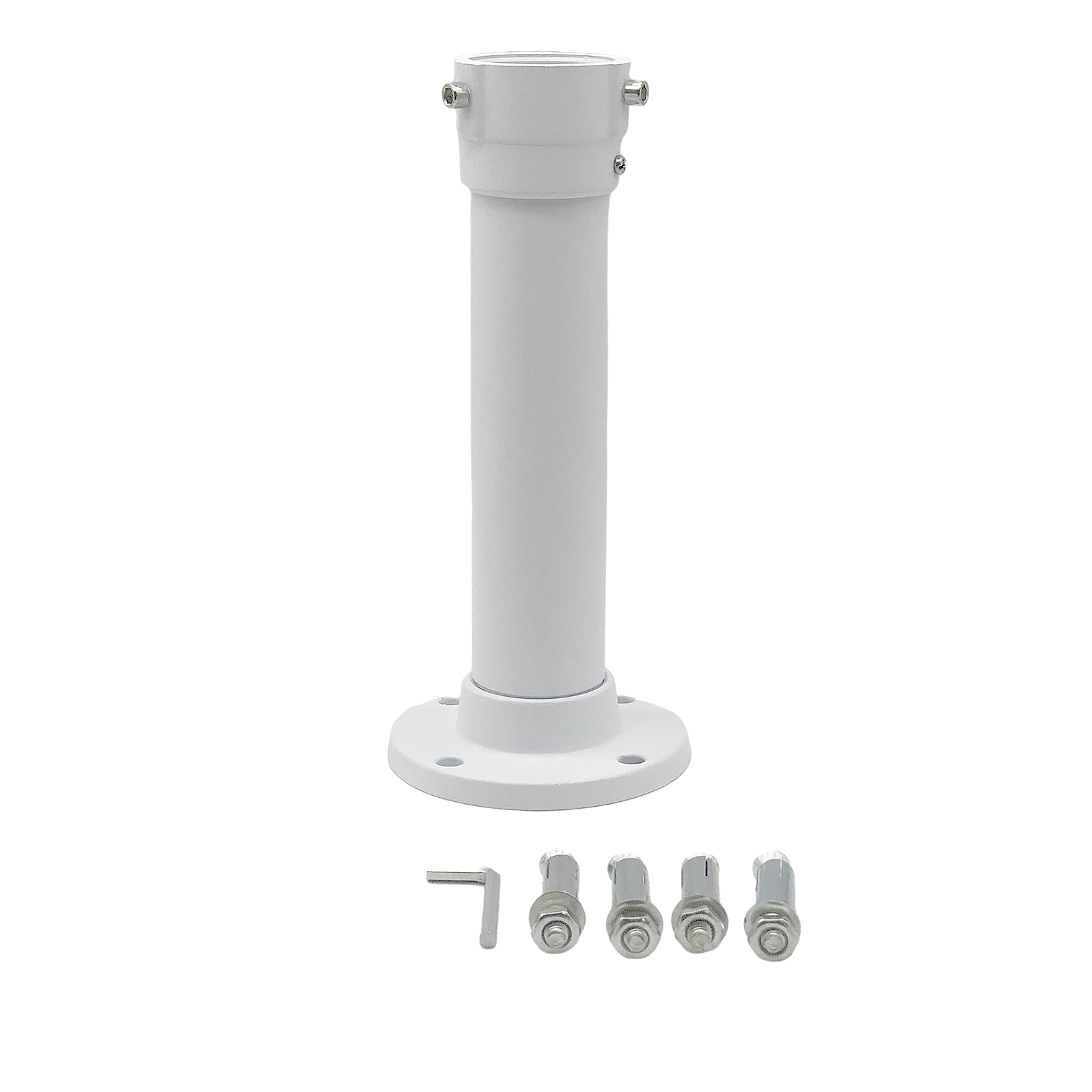 

Security Surveillance Camera Ceiling Mount Bracket for HIKVision CCTV PTZ Camera Aluminum Alloy Liftting Bracket White DS-1661ZJ