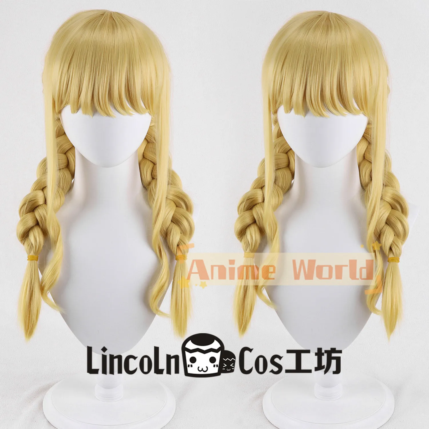 

Anime Gakuen Idolm Kotone Fujita Cosplay Wig Halloween Carnival Party Props Synthetic Hair Heat Resistant Fiber + Wig Cap