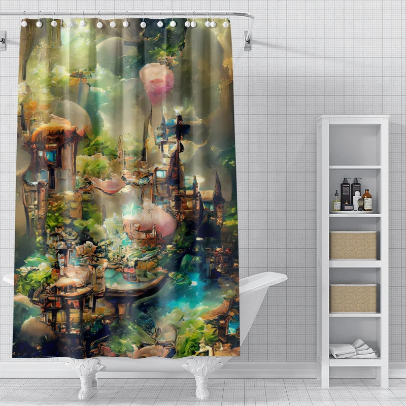 home shower curtains for bathroom waterproof fabric Modern Nordic style bathroom Curtains modern shower curtain 180x200 240x200