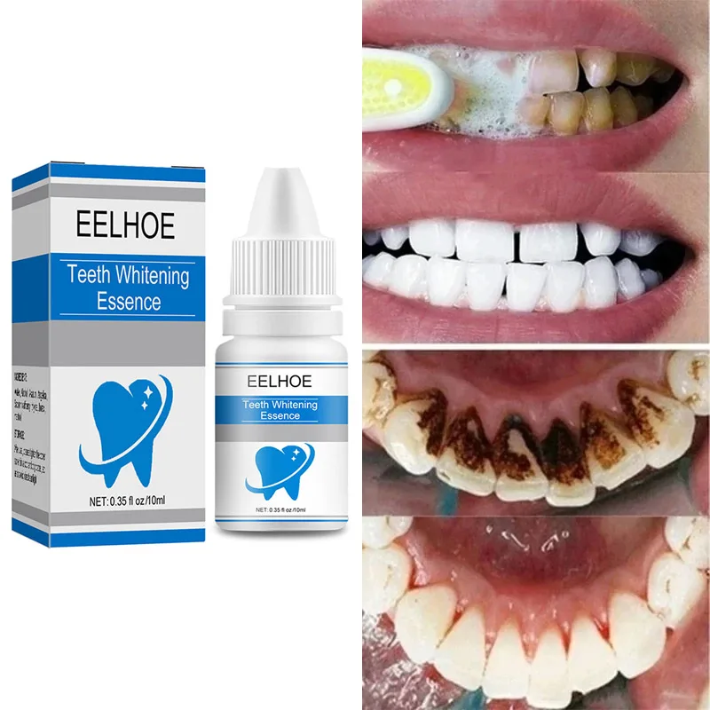 Cleaning Tooth Whitening Serum Effective Remove Plaque Serum Yellow Teeth Tooth Stains Removal Serum Fresh Breath Toothpaste