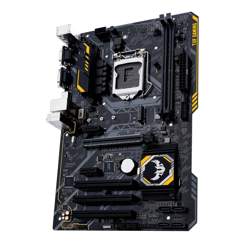 Imagem -05 - Placa-mãe Asus Tuf H310-plus Gaming Chipconjunto H310 Soquete Lga 1151 para 8a 9a Geração Core 8400 9400f 8700k 9700k 9600kf 9900k