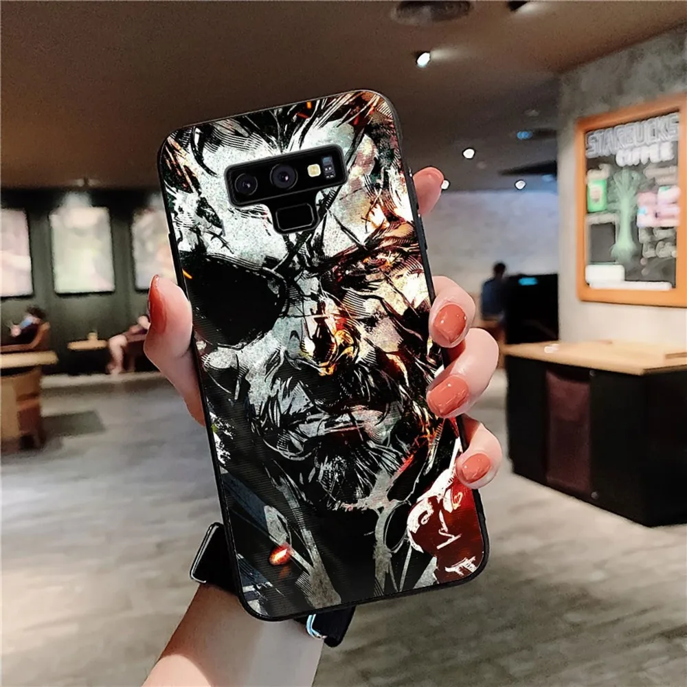 M-Metal Gear S-Solid Game Phone Case For Samsung Note 8 9 10 20 Pro Plus Lite M 10 11 20 30 21 31 51 A 21 22 42 02 03