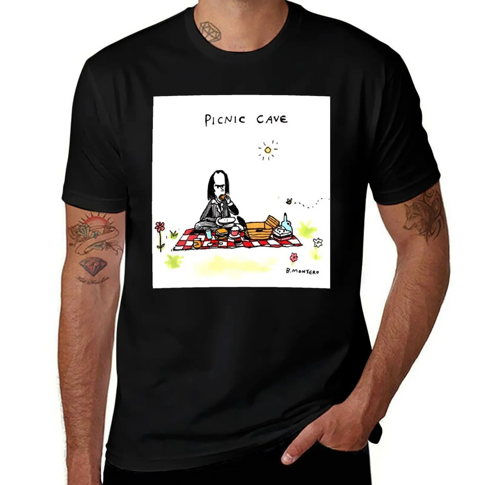 

Picnic Cave T-Shirt Plus Size Loose Fit T-Shirt