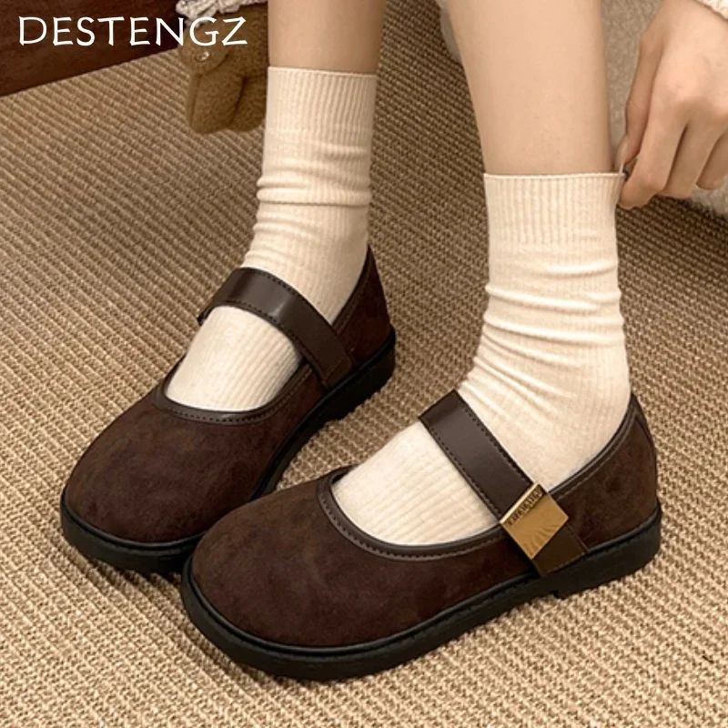 Mocassins Léopard en Daim pour Femme, Chaussures Plates, Peu Profondes, Décontractées et Confortables, Tendance de Styliste, Nouvelle Collection Printemps 2025