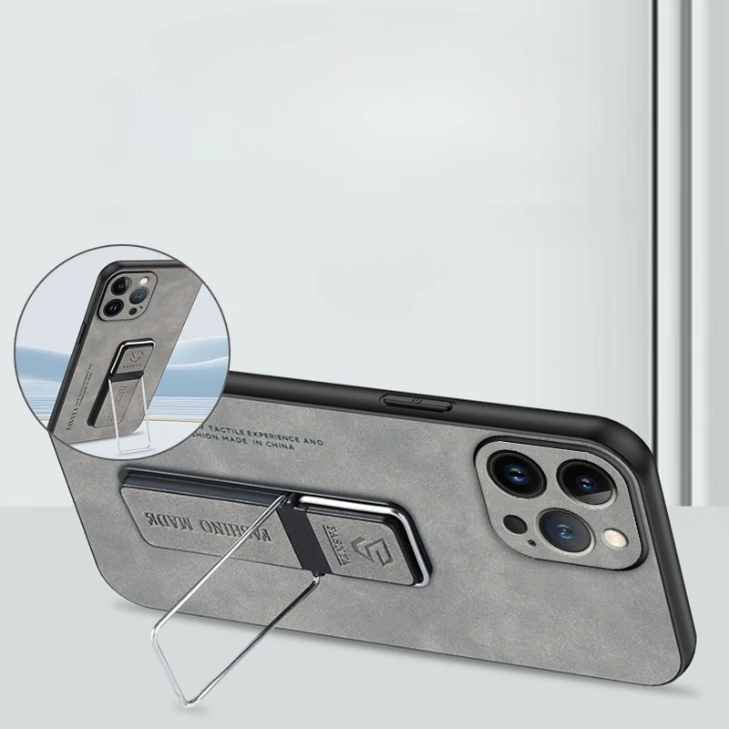 حافظة لهاتف آيفون 17 برو ماكس، غلاف خلفي من السيليكون مع تصميم قوس لهاتف آيفون 17، غلاف مقاوم للصدمات من جلد الكشمير الهوائي