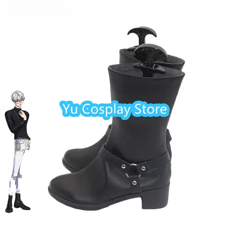 KUSANAGI RIKAI Cosplay Shoes Game Charisma Cosplay Prop Halloween Carnival Boots Accessories Custom Made