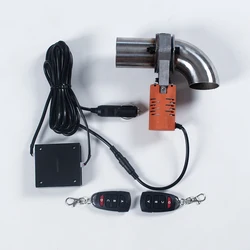 Car Exhaust Sounds Electric Valve 12V Cutout Adjustable Remote Control Waterproof Welding Kit