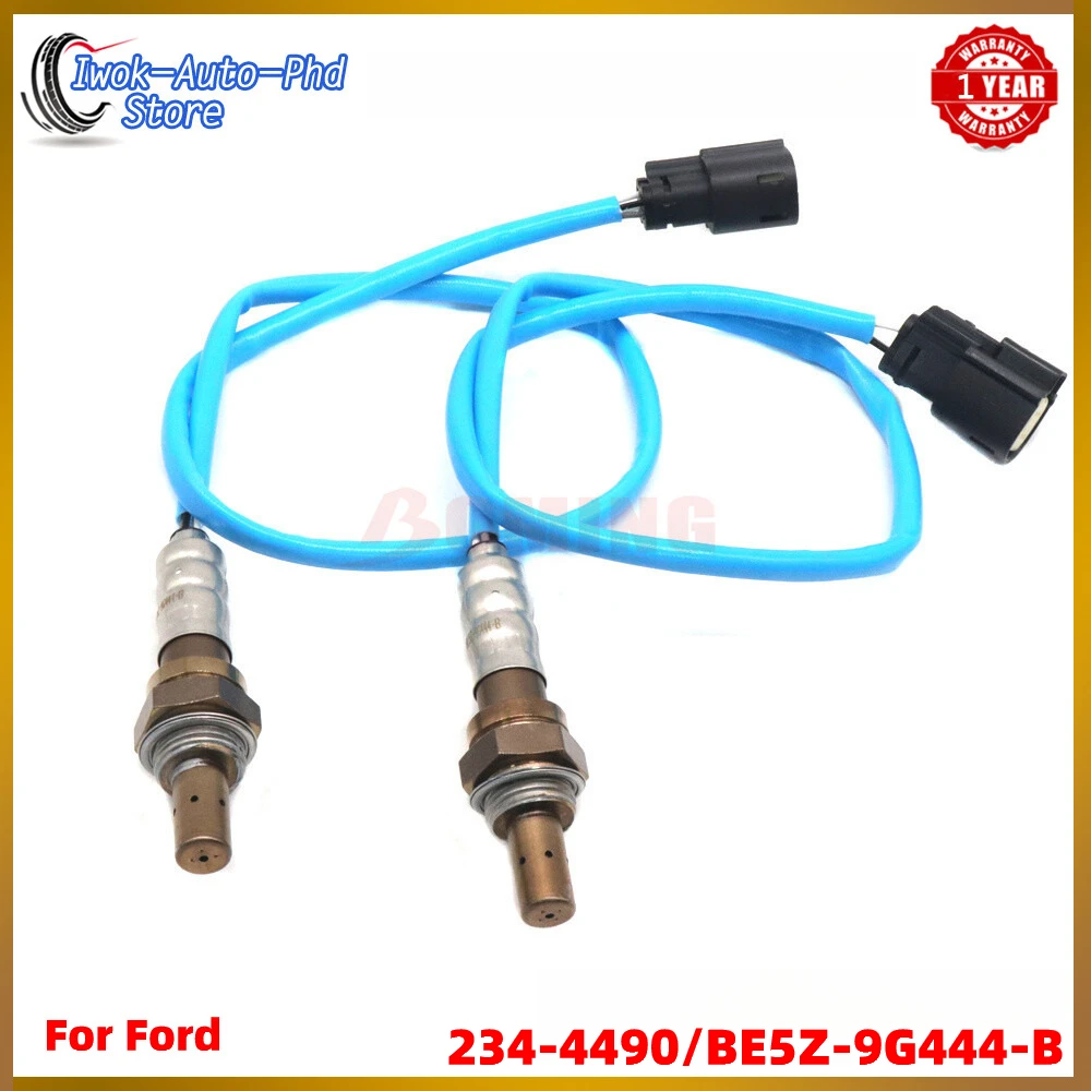 

BE5Z-9G444-B New 2PCS Car Downstream Air Fuel Ratio O2 Oxygen Sensor 234-4490 For Ford Escape Explorer F-150 Taurus Transit