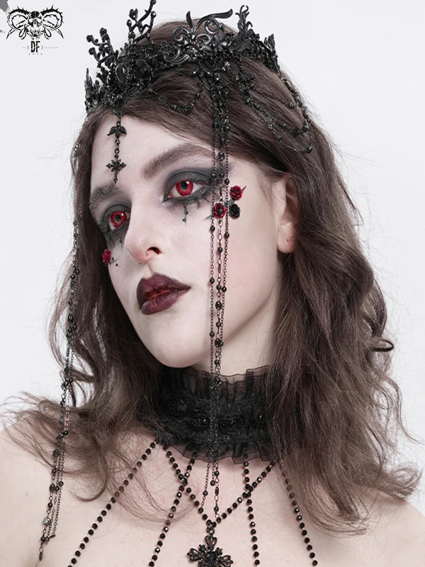 gothic-devil-fashion-tassel-fairy-crown-eyebrow-dangle-elegant-stylish-hair-accessory-for-women-in-europe-and-america