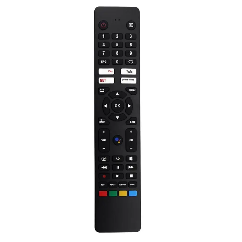 Replace RC201 Remote Control For Sharp RC201 Smart TV Remote Control
