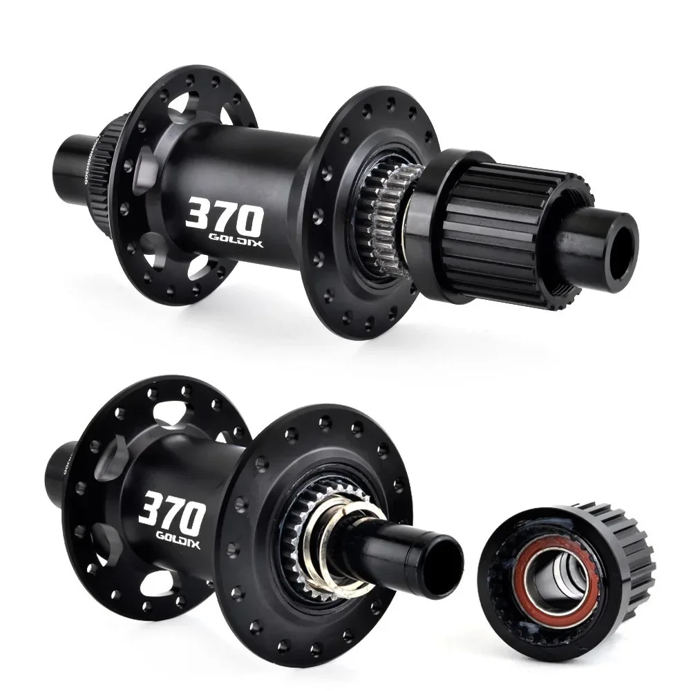 GOLDIX Ultralight MTB Hubs 36T Rachet Centerlock cube k7 32 furos Sealed Bearing Bicycle Boost Hub For shimano cassette 12 speed