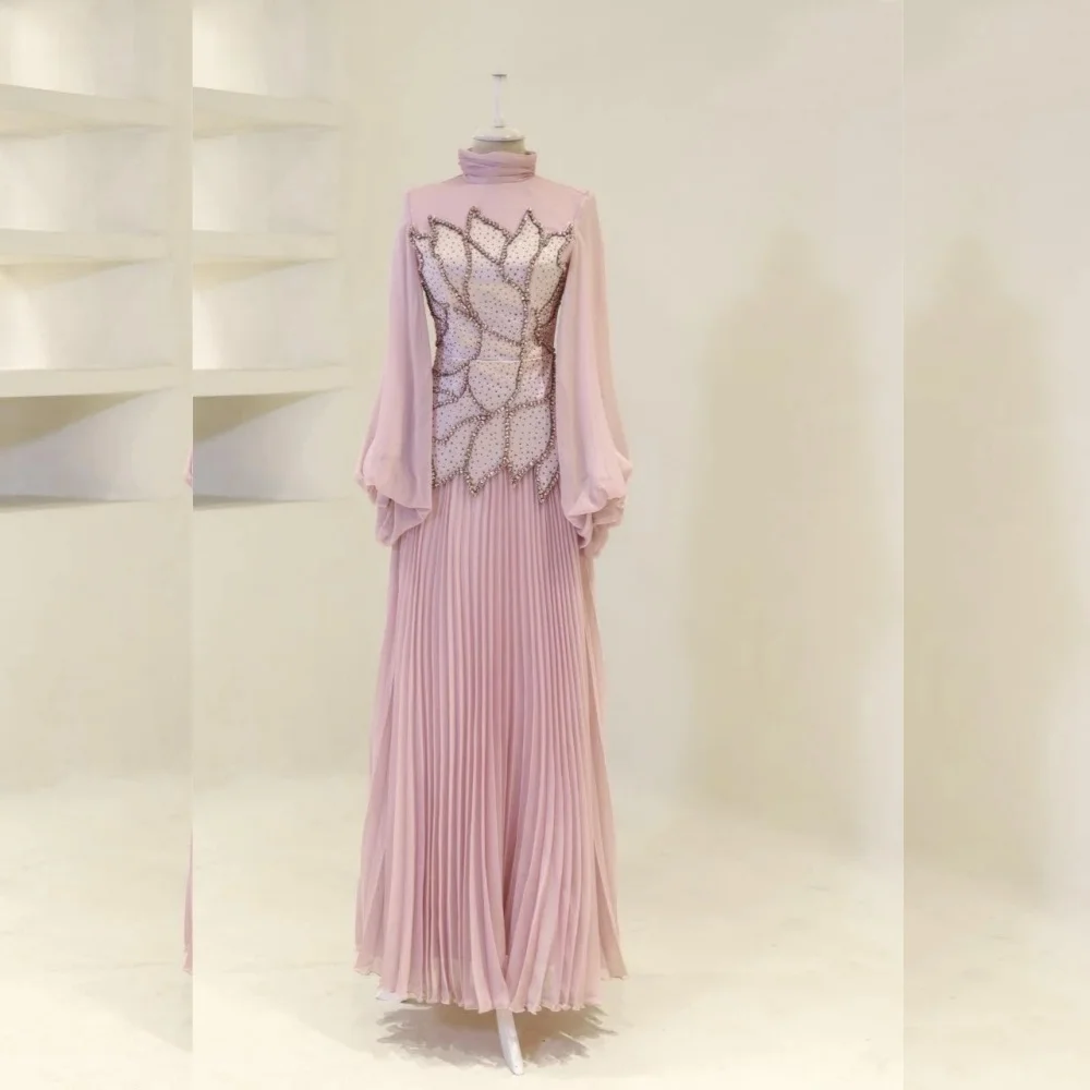 Customized High Quality Women's Formal Evening Gowns Luxury Glitter A-line Long Dresses Elegant Prom Wedding Party Dress