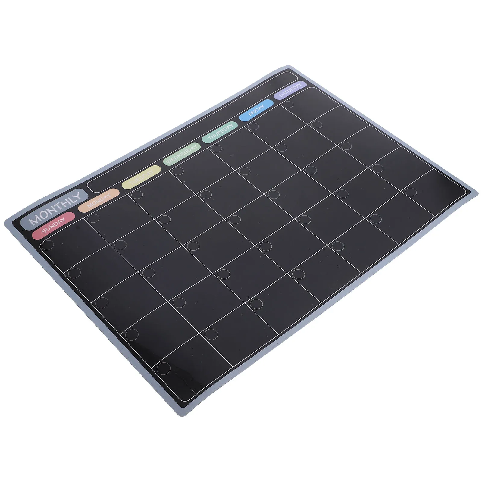 

1pc Magnetic Monthly Magnetic Whiteboard For Fridge Whiteboard A3 Size Dry Erase Fridge Board Reusable Planner Memo Calendar