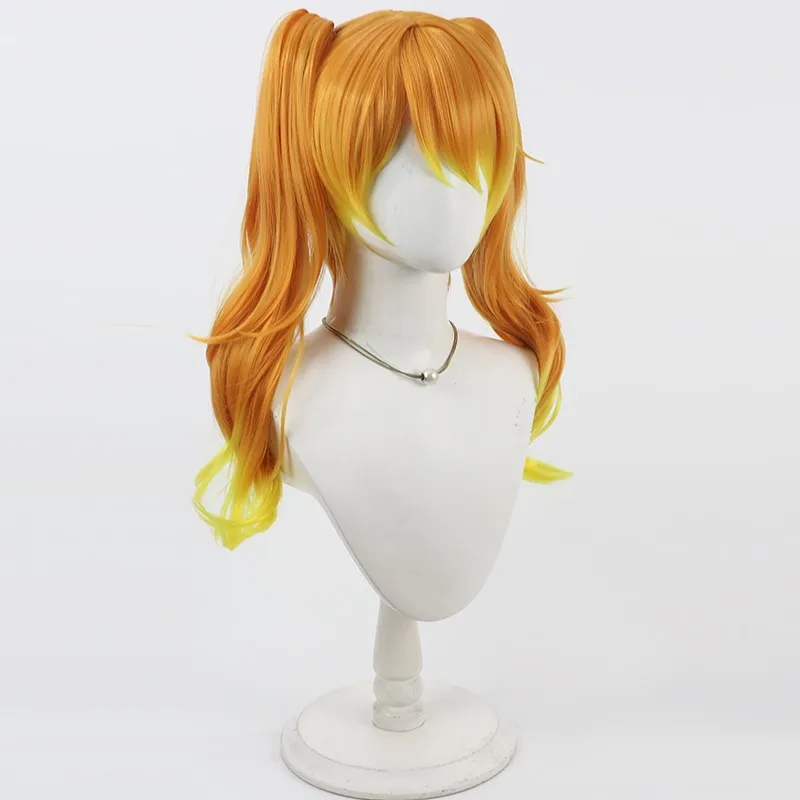 Compass: Combat Providence Analysis System Cosplay Wigs Double Tail Heat Resistant Hair