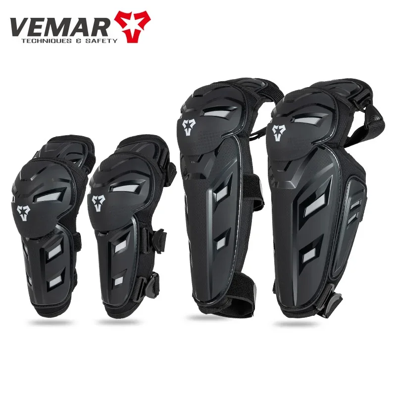 

VEMAR Motorcycle Knee Elbow Protection Male Four Season Off-road Protective Gear Wear-resistant Anti-fall Elbow Guard Knee Pads