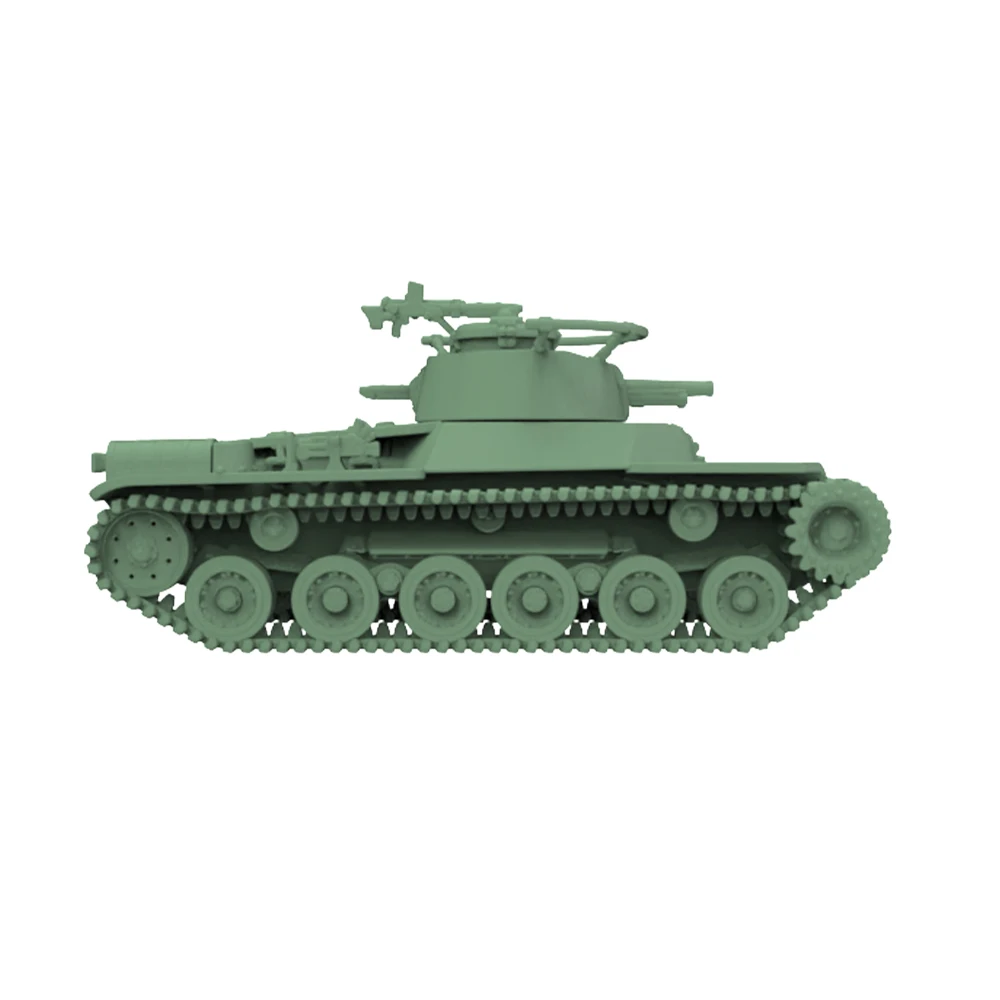 1/144 1/200 1/350 1/700 SSMODEL SS Militer Model Kit Jepang Tipe 97 "Chi-Ha" Medium Tank Miniatur Permainan Perang Statis