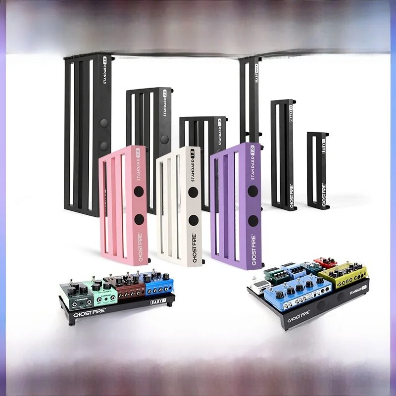 GHOST FIRE V-serie gitaarpedaal Pedaal met enkel effect Tra Board met Magic Tape Stand Gitaaraccessoires