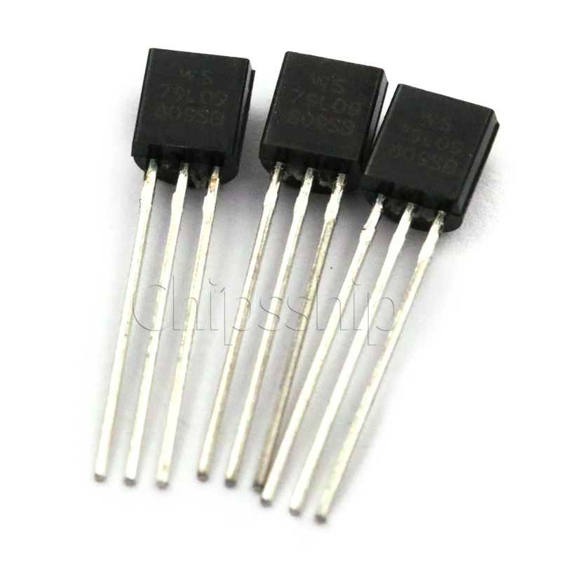 Three-end Regulator 79L09 L79L09 9V Regulator Tube Direct-plug TO-92 Triode (10 PCS)