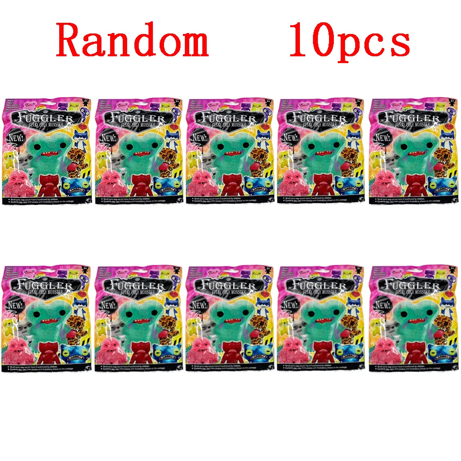 Fuggler 블라인드 박스 치아 인형 괴물 추악한 귀여운 괴물 재미 있은 인형 발렌타인 데이 사랑 괴물 휴일 생일 선물 장식