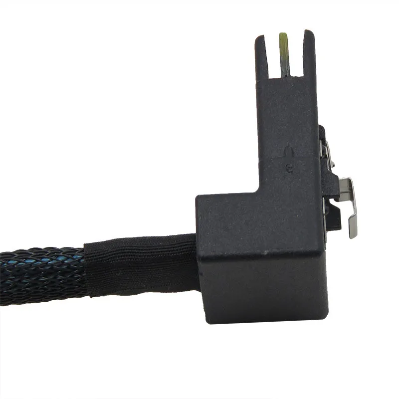 Mini SAS cable 36P 90 degree elbow SFF-8087 pair 4 * SATA server array card hard drive connection cable
