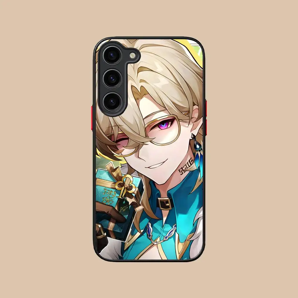 Чехол для телефона Honkai Star Rail Aventurine для Samsung Galaxy S25 S24 S23 S22 S21 Plus FE, ультрацветный силиконовый защитный чехол Pretty