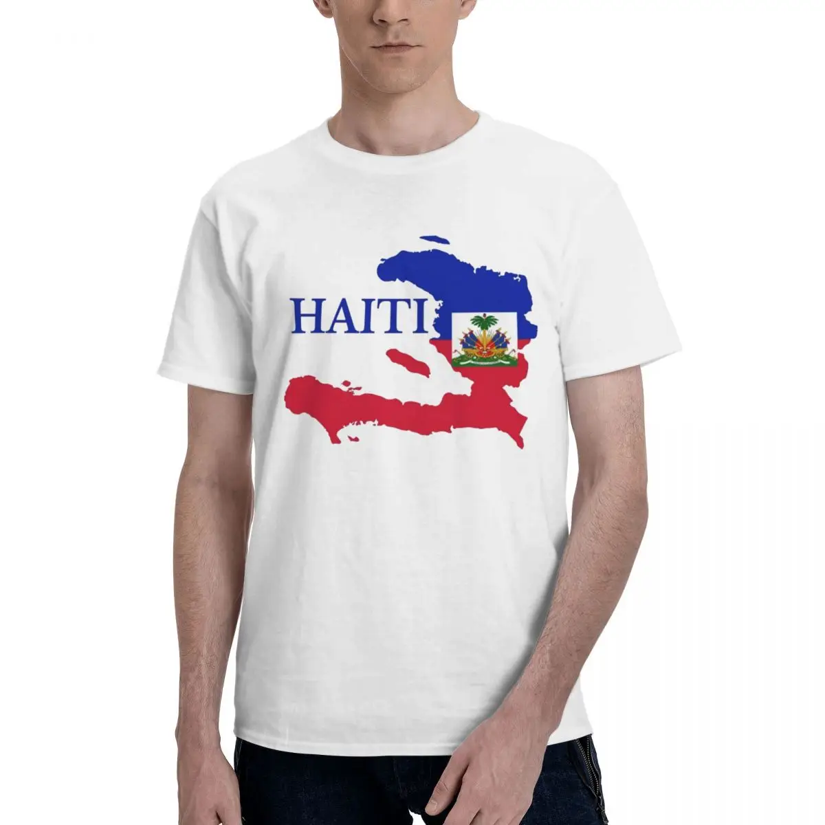 Haiti Funny T Shirts Graphic Y2K Anime Quality Mens Women T Shirt Clothing